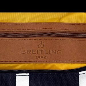 Breitling Navy Blue Duffel Bag New without tags